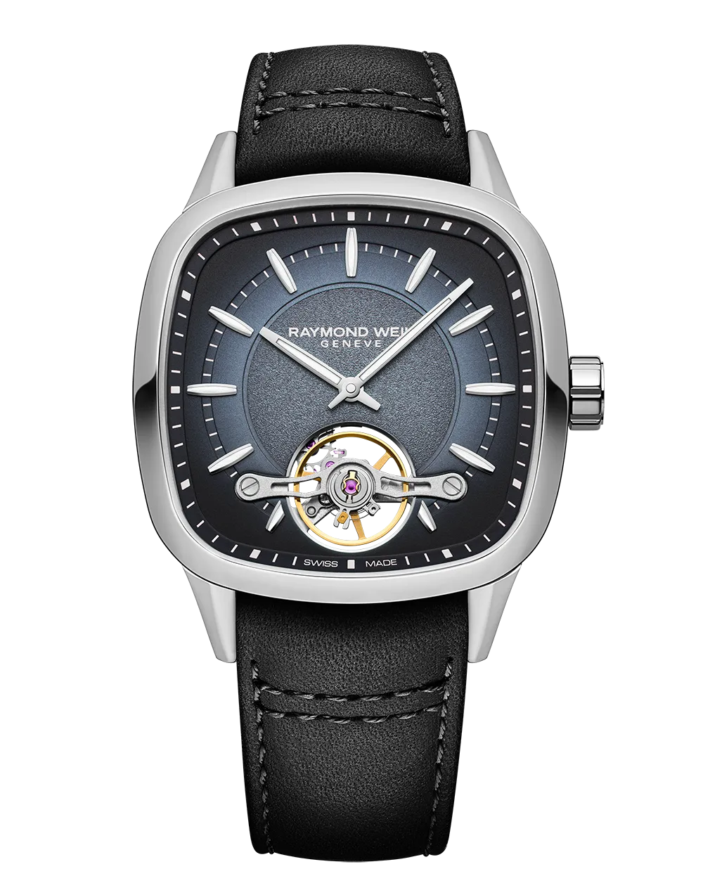 Freelancer Calibre RW1212 Men’s Automatic Black Leather Strap Watch