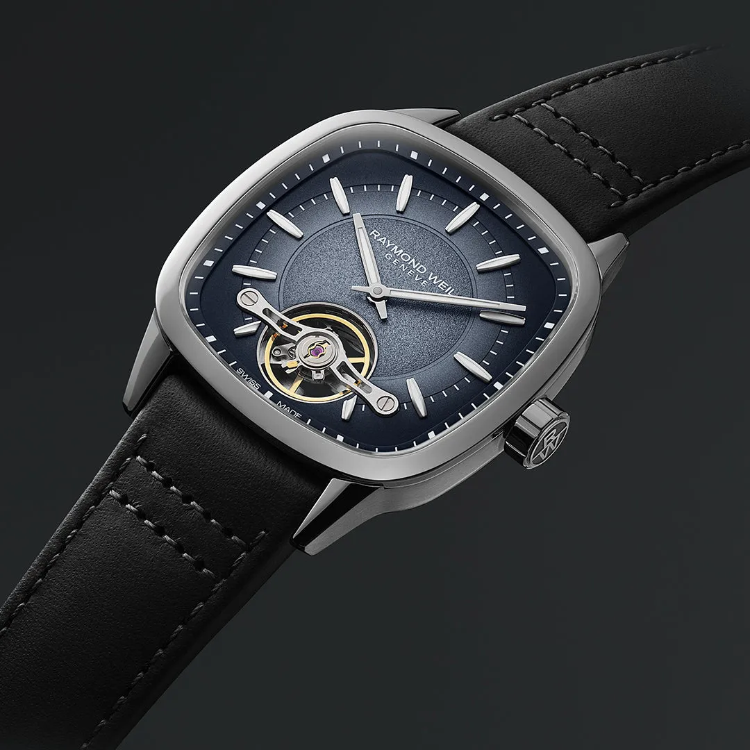 Freelancer Calibre RW1212 Men’s Automatic Black Leather Strap Watch