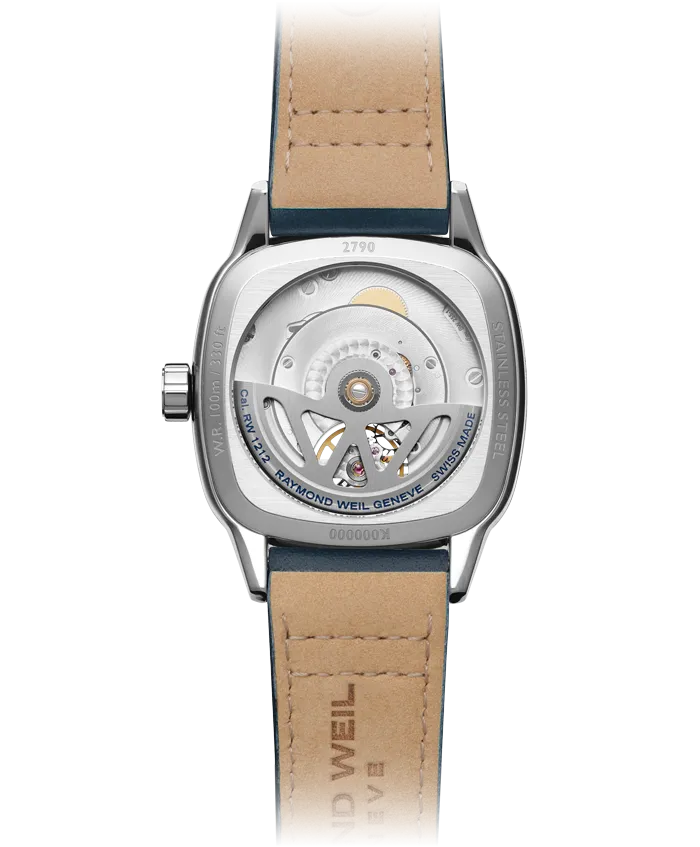 Freelancer Calibre RW1212 Men’s Automatic Black Leather Strap Watch