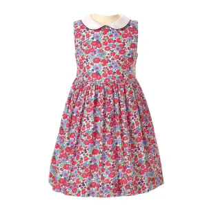 Garden Floral Peter Pan Collar Dress