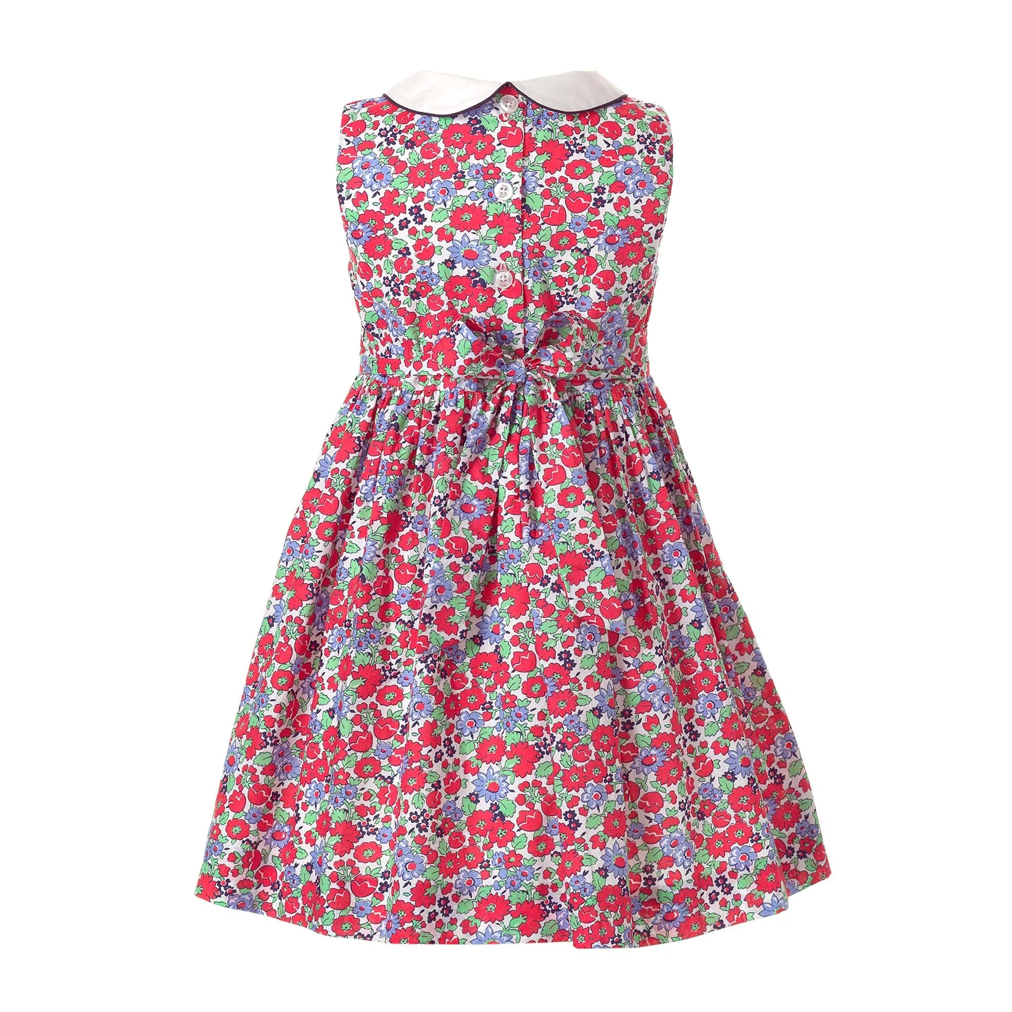 Garden Floral Peter Pan Collar Dress