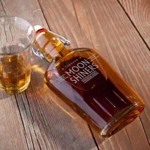 Glass Flask - Bootleggers