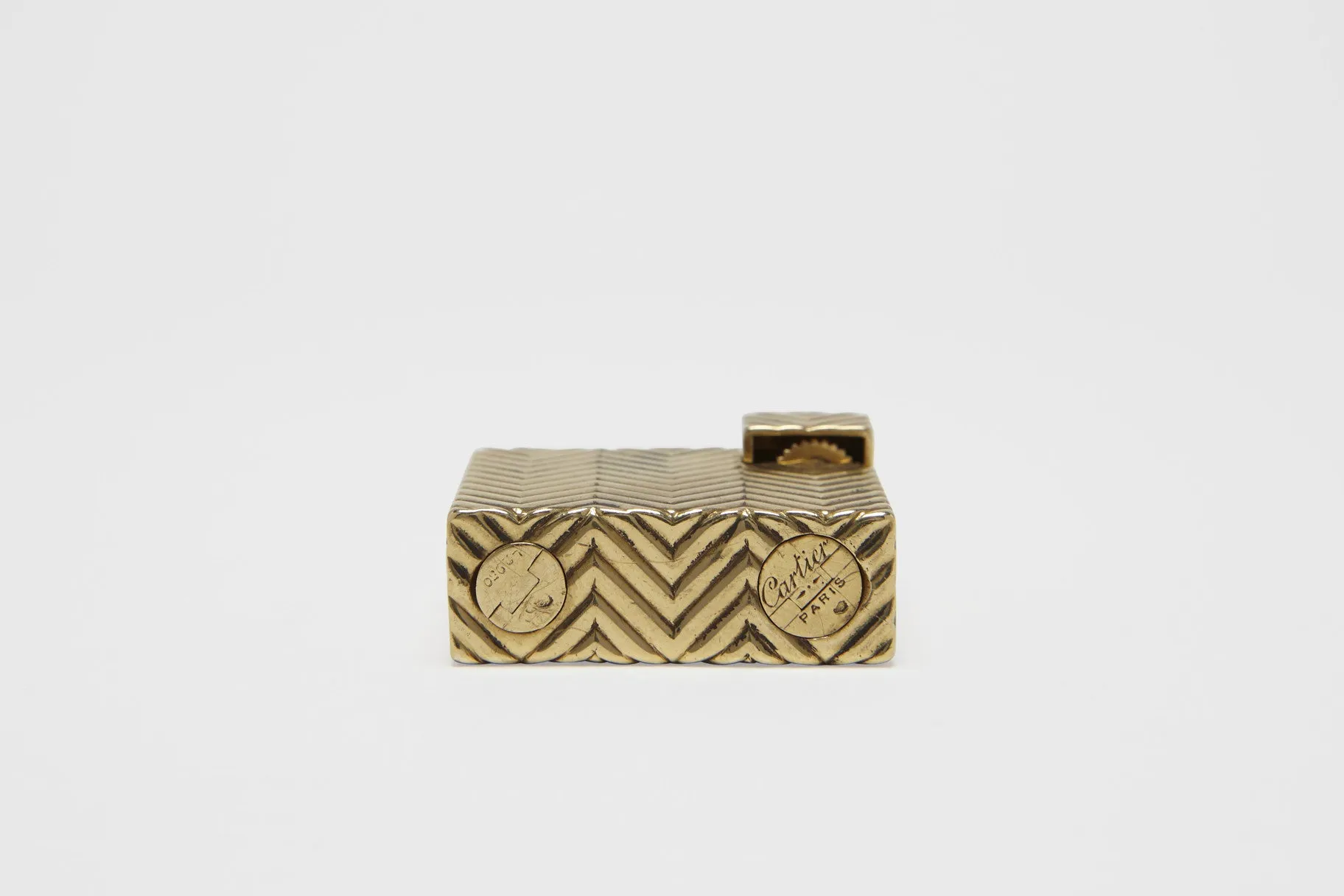 Gold Art Deco Cartier Lighter