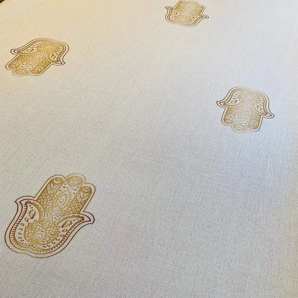 Gold Hamsa Tablecloth