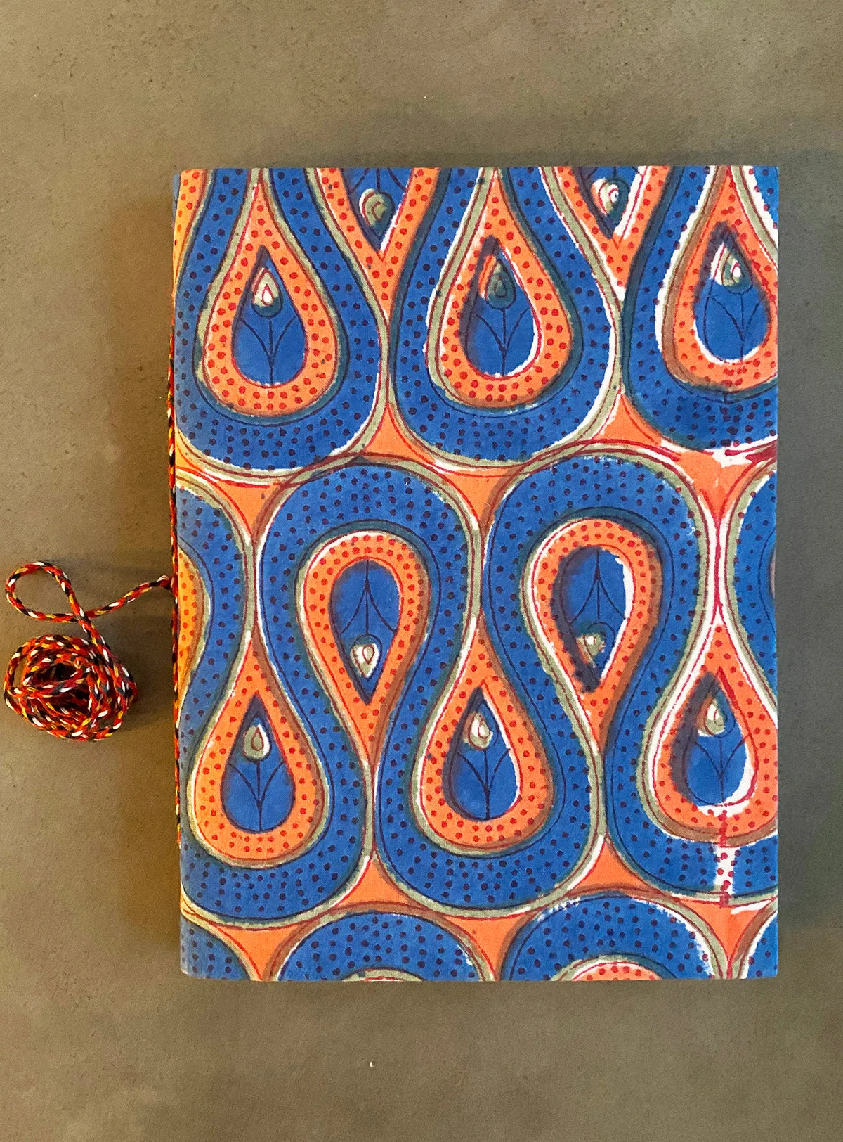 Handmade Paper Large Journal | Snake Flower