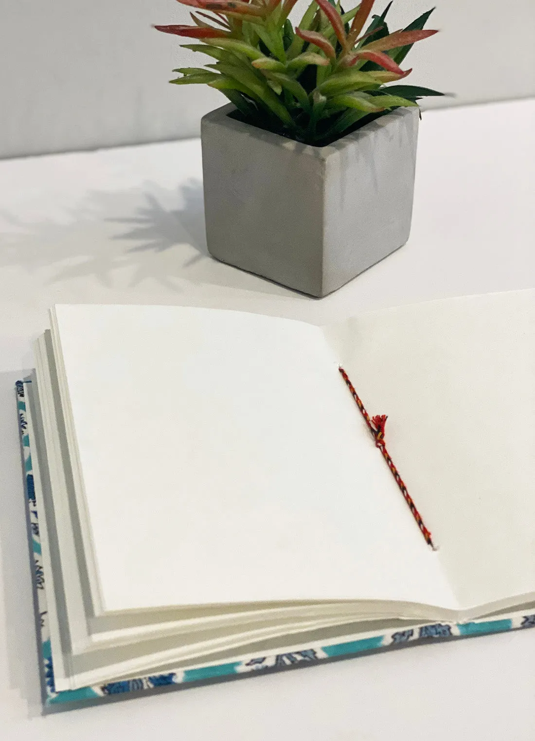 Handmade Paper Medium Journal | Flora Coral