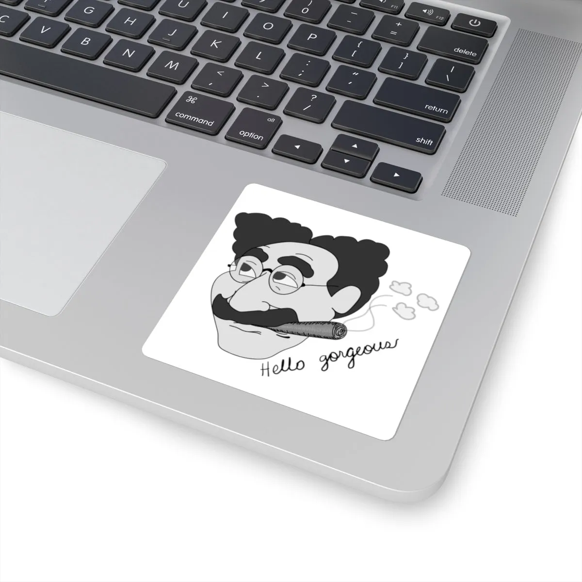Hello Gorgeous Square Stickers