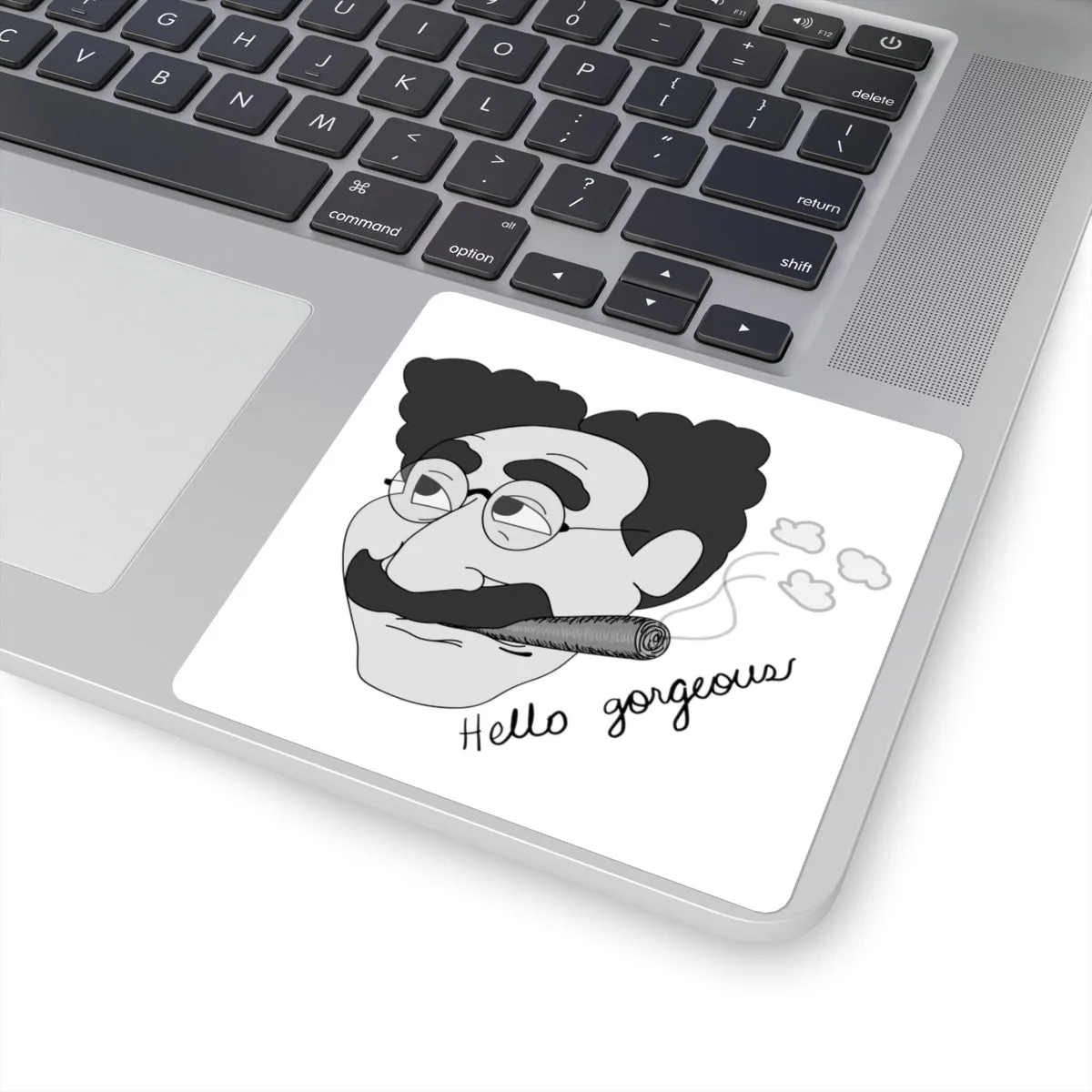 Hello Gorgeous Square Stickers