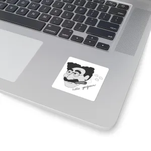 Hello Gorgeous Square Stickers