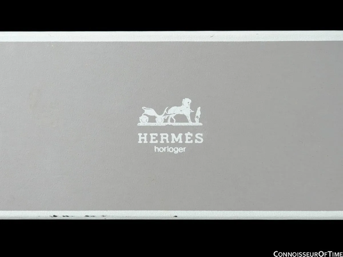 Hermes Heure H Ronde Ladies Quartz Watch with Boxes - Stainless Steel