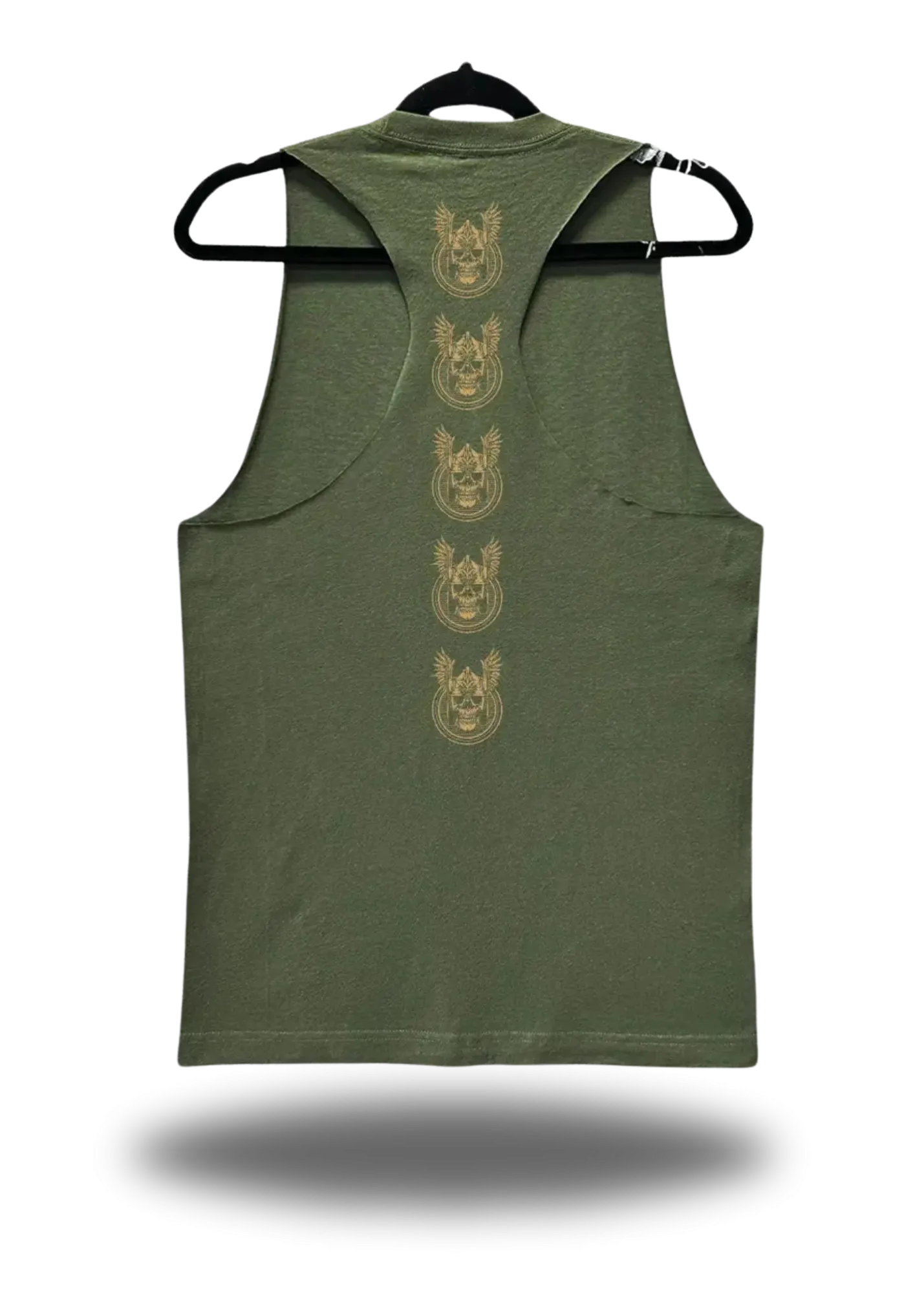 HIGH FUCKING STANDARDS STRINGER TANK TOP*MILITARY GREEN*