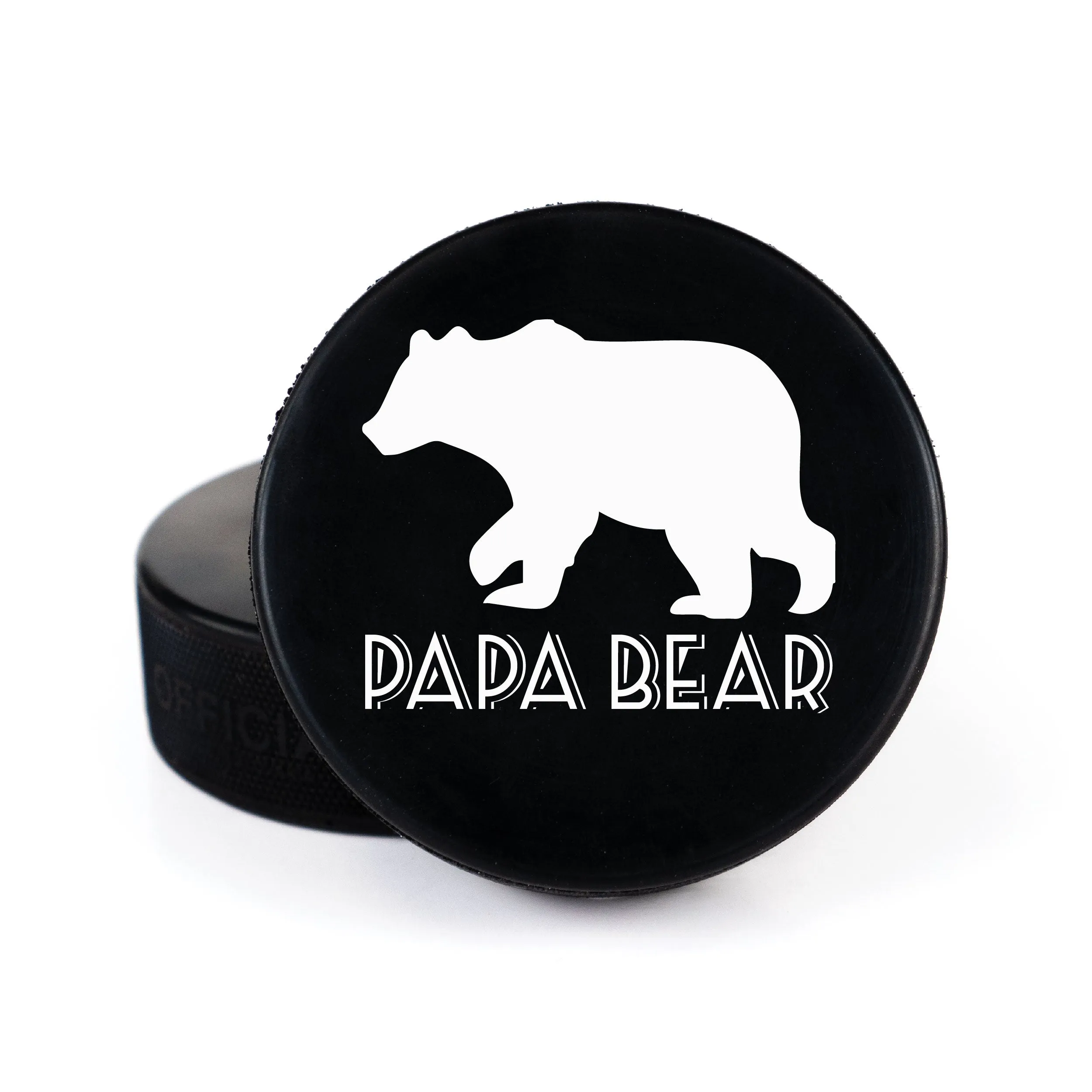 Hockey Sticks Personalization, Printed Hockey Puck