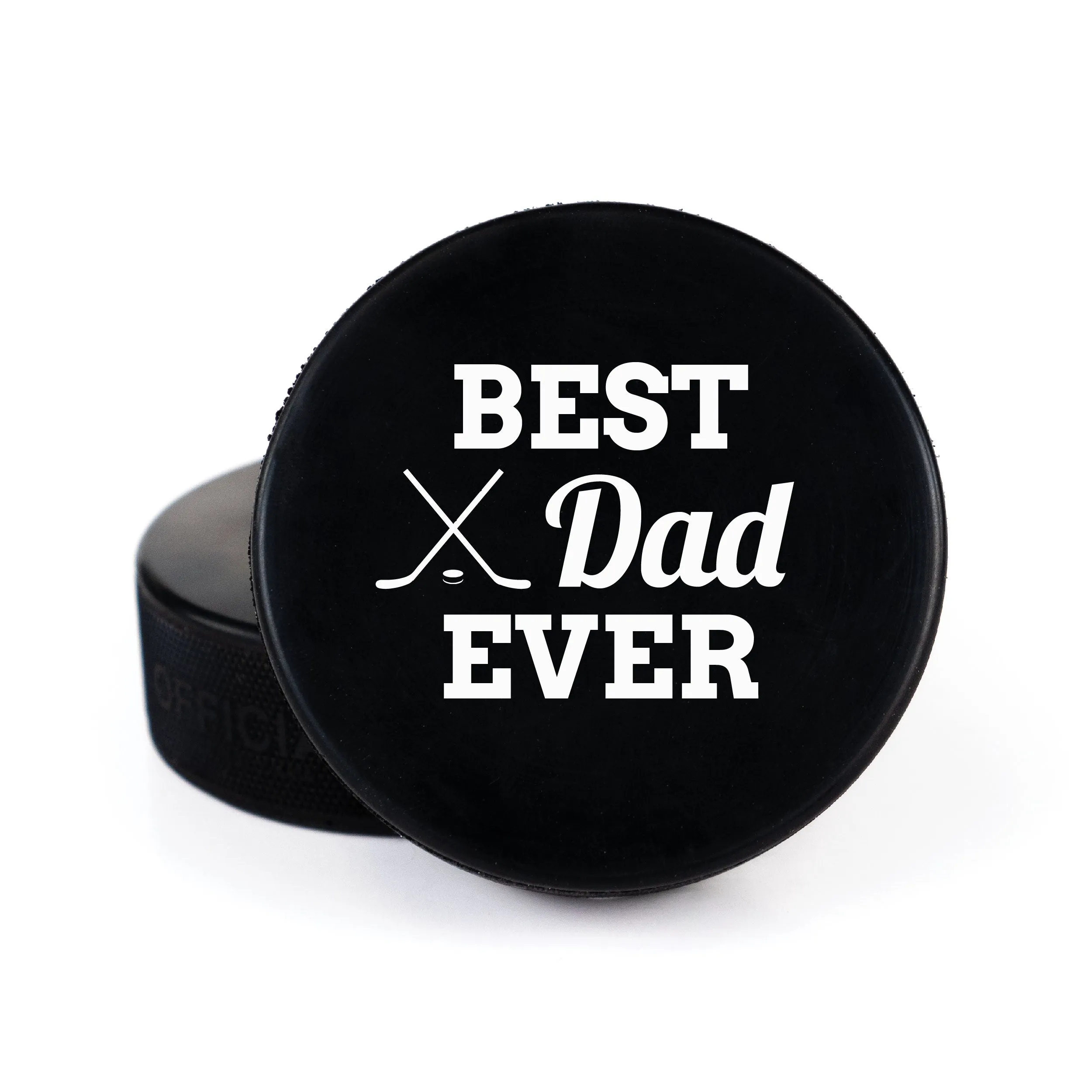 Hockey Sticks Personalization, Printed Hockey Puck