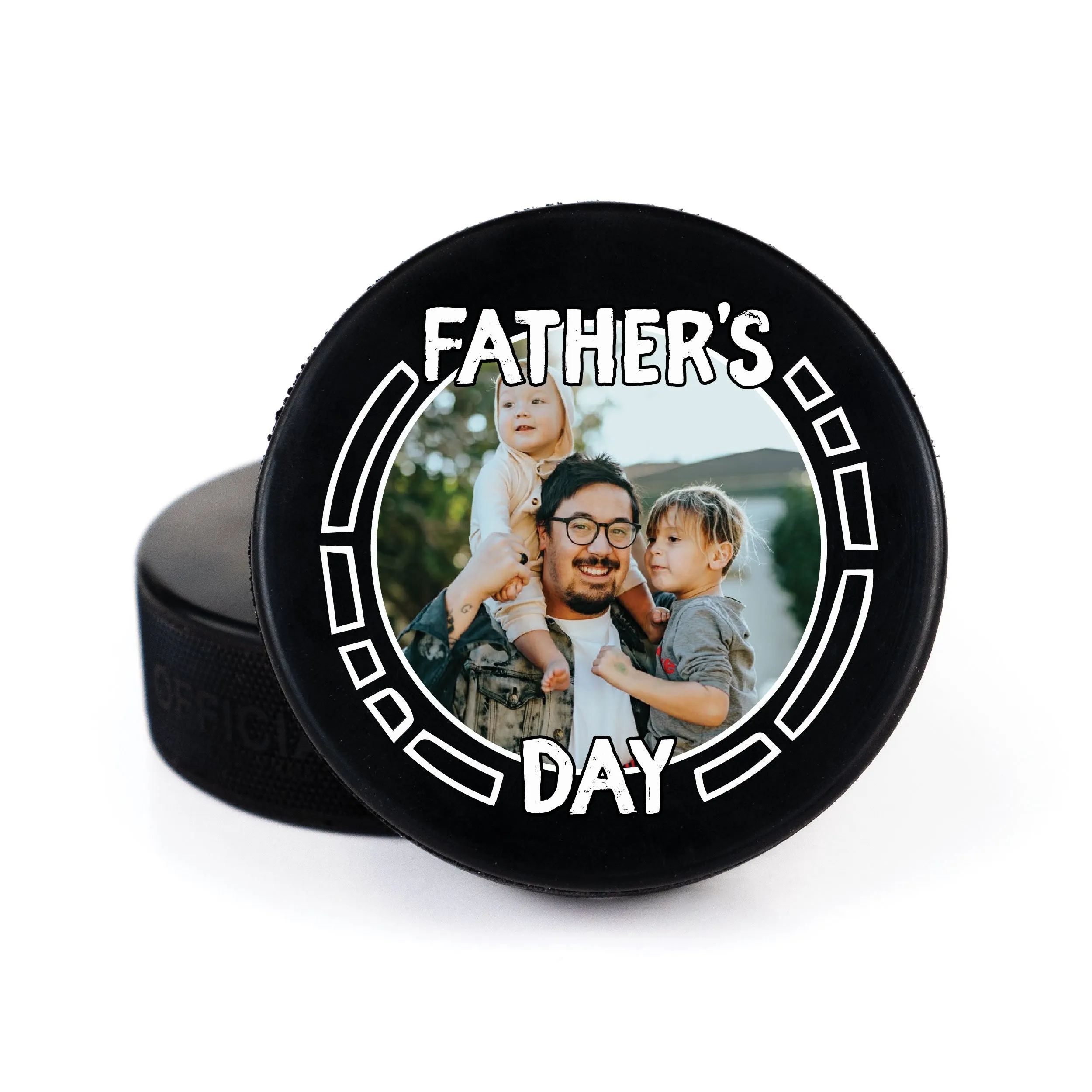 Hockey Sticks Personalization, Printed Hockey Puck