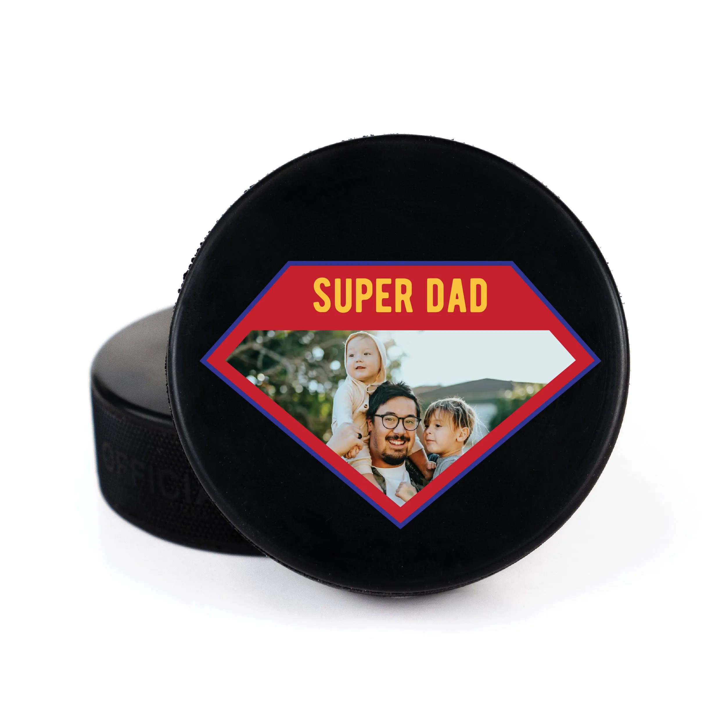 Hockey Sticks Personalization, Printed Hockey Puck