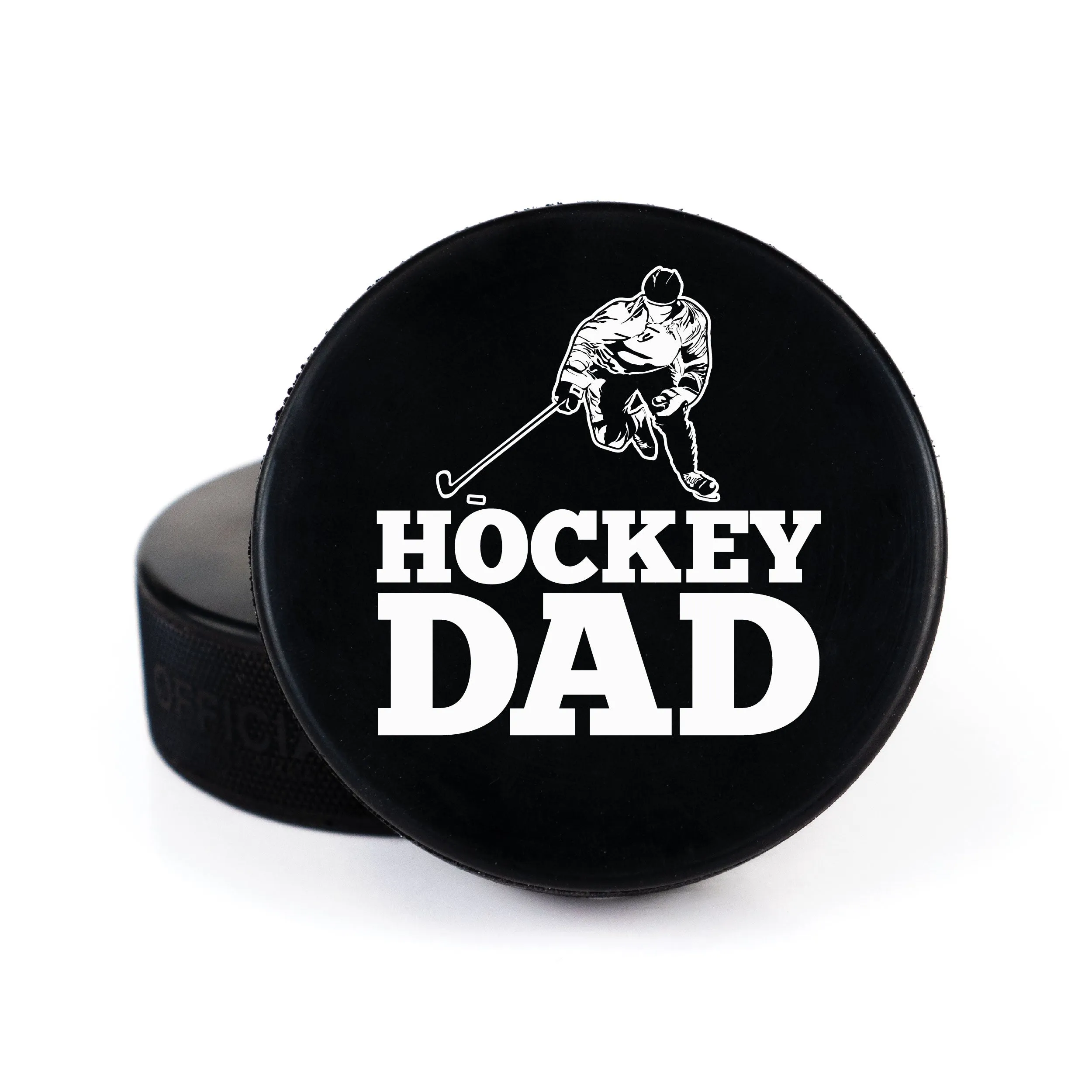 Hockey Sticks Personalization, Printed Hockey Puck