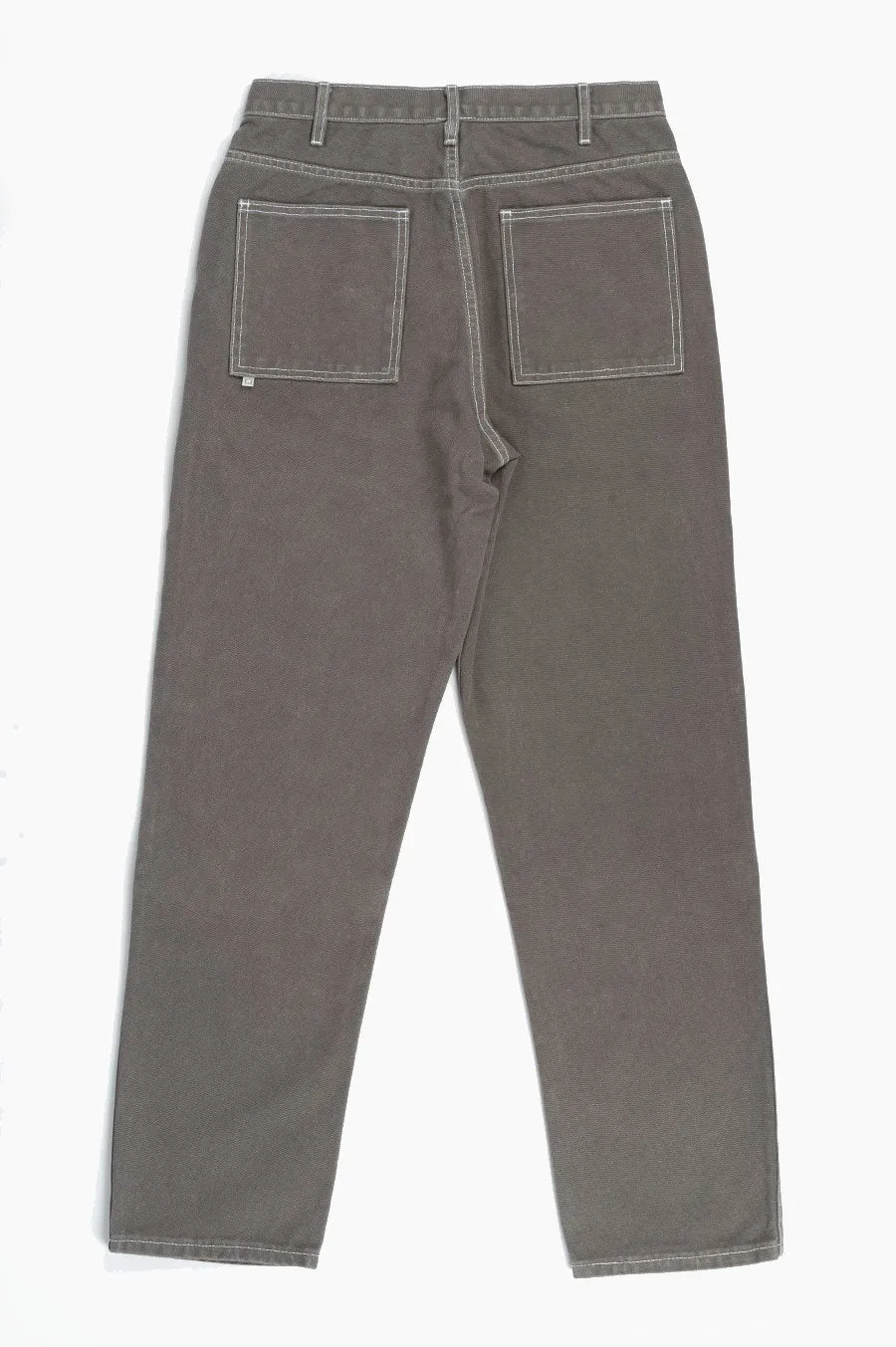 HOUSE OF PAA FOUR POCKET CANVAS JEAN BROWN CHARCOAL
