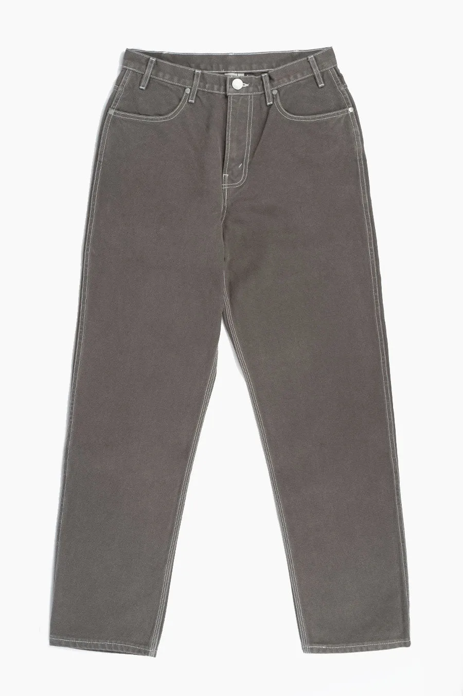 HOUSE OF PAA FOUR POCKET CANVAS JEAN BROWN CHARCOAL