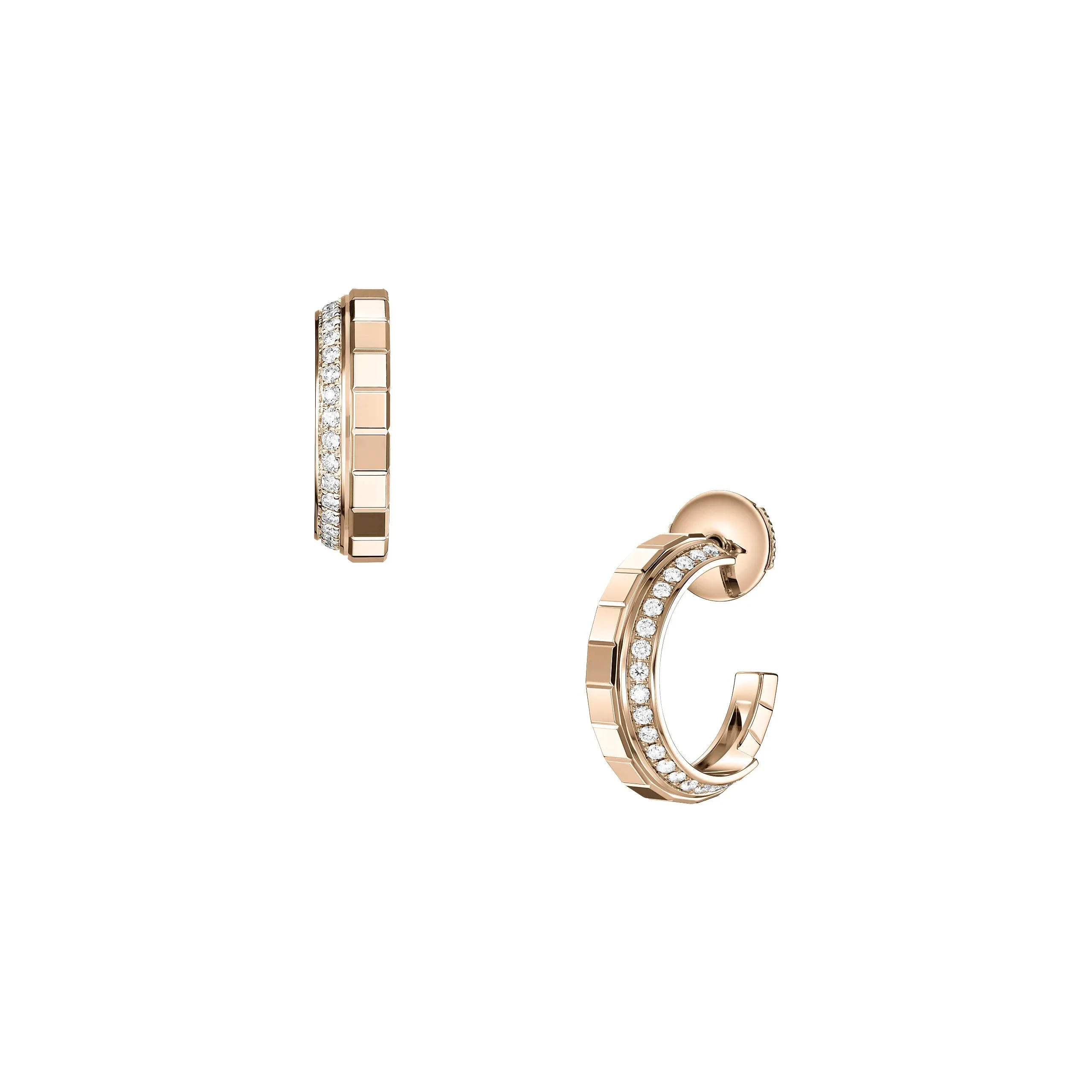 Ice Cube Ethical Diamonds Earrings