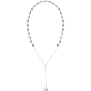 IMPERFECTION COLLECTION Akoya Baroque Pearl 18K White Gold Chain Elegant Necklace