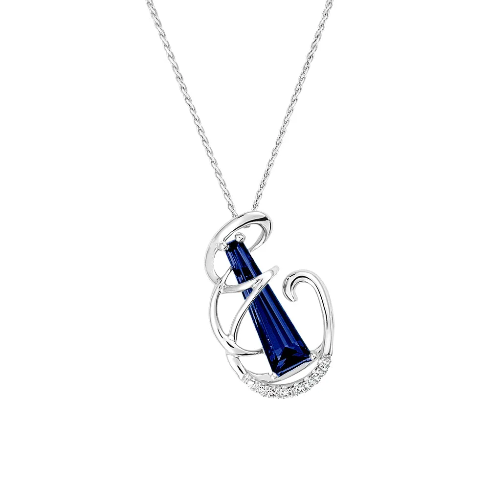 Initial Pendant Letter E