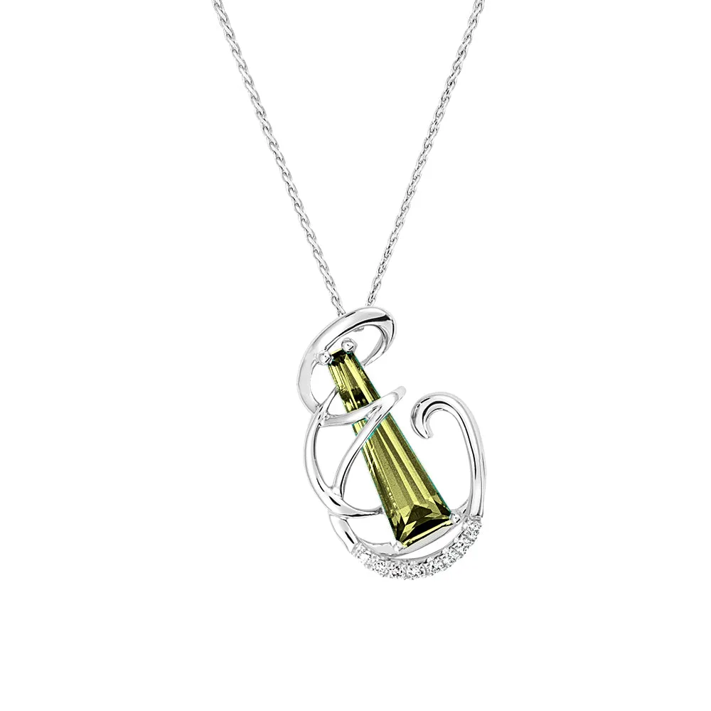 Initial Pendant Letter E
