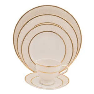 ISABELLA IVORY CHINA 5 PCS PLACE SETTINGS