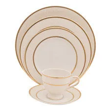 ISABELLA IVORY CHINA 5 PCS PLACE SETTINGS