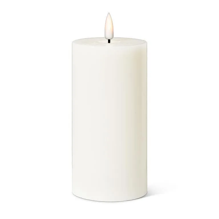 Ivory LED Pillar Candles