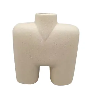 IVORY SQUARE SHAPE VASE