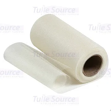 Ivory Tulle Shimmer Fabric