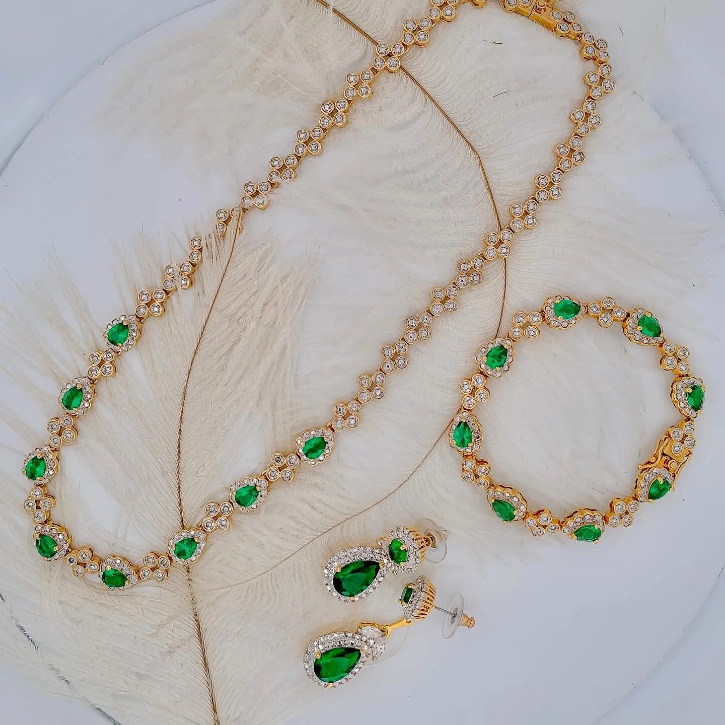 Jackie Kennedy Camrose & Kross Emerald Set – Limited Edition