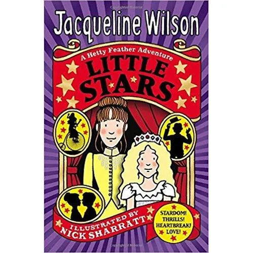 Jacqueline Wilson Hetty Feather Series Collection 5 Books Set (Little Stars, Sapphire Battersea, Diamond, Hetty Feather, Emerald Star)