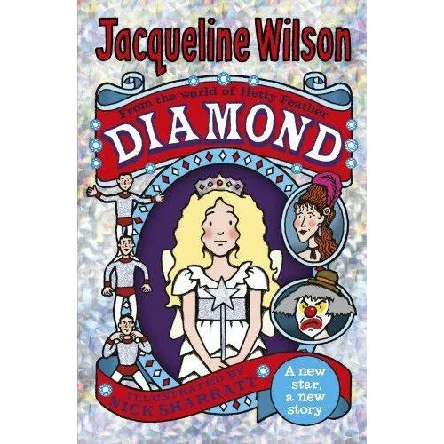 Jacqueline Wilson Hetty Feather Series Collection 5 Books Set (Little Stars, Sapphire Battersea, Diamond, Hetty Feather, Emerald Star)