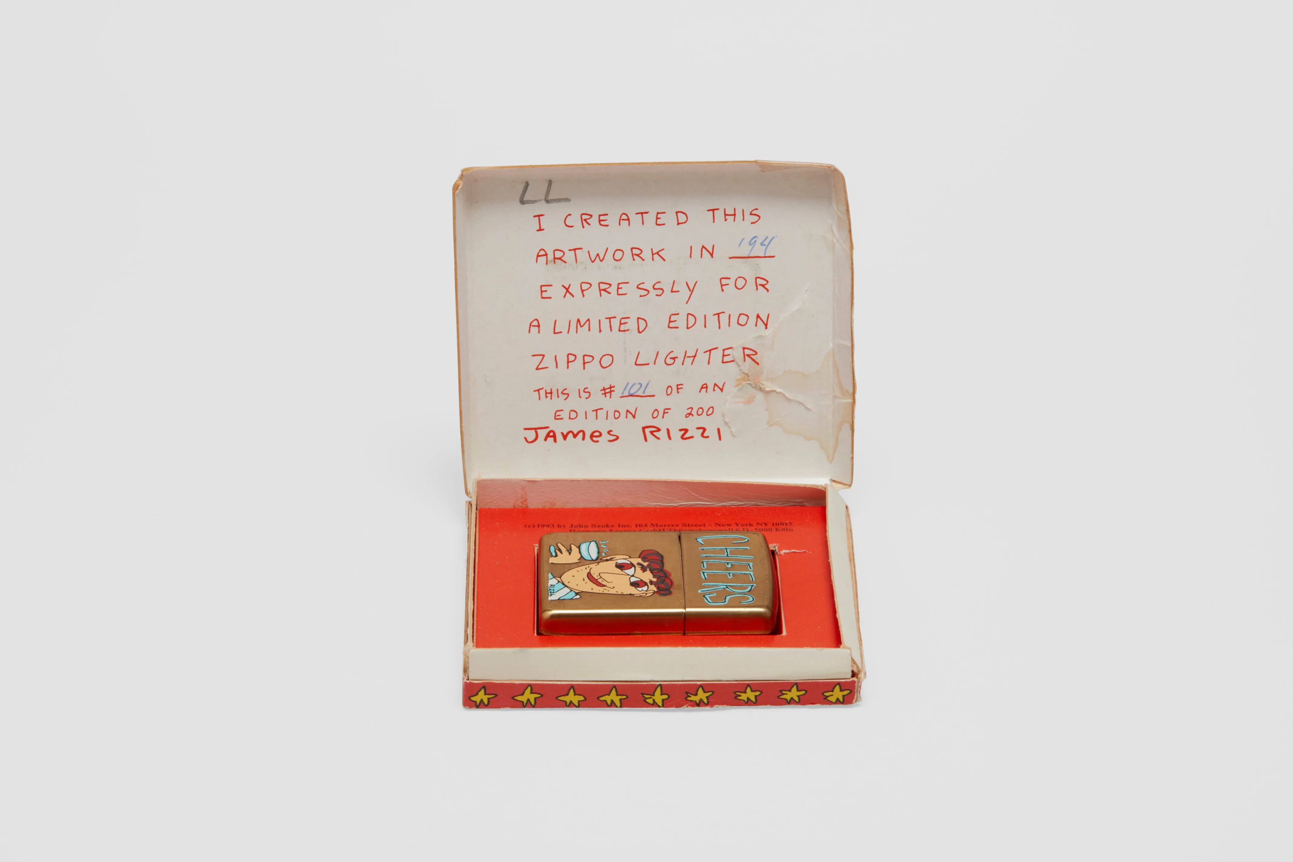 James Rizzi Zippo Lighter