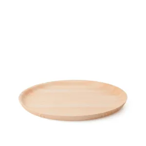 Japanese Cypress Plate LL - 11.8x.8in | 30x2cm (ØxH) (112)