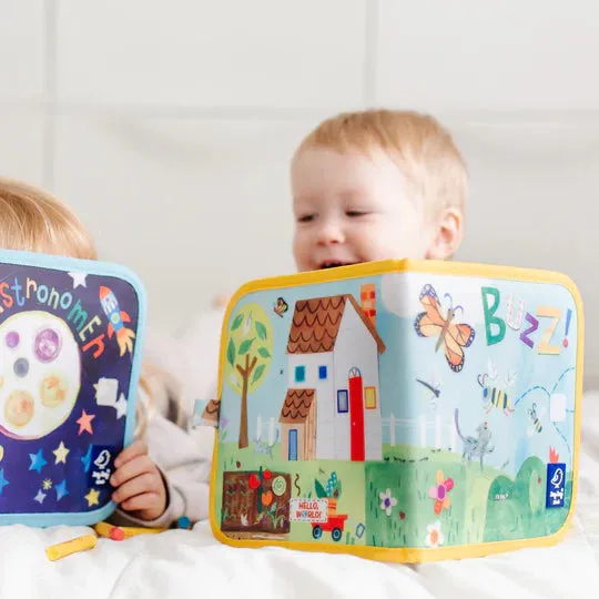 Jaq Jaq Bird - Erasable Book - Backyard Bugs