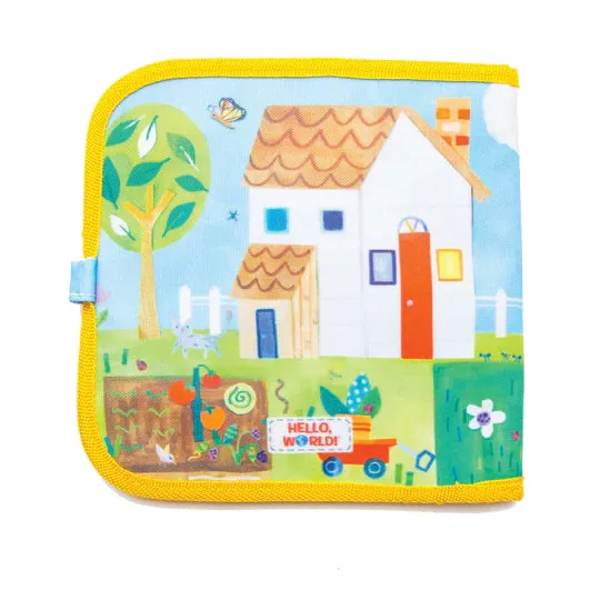 Jaq Jaq Bird - Erasable Book - Backyard Bugs
