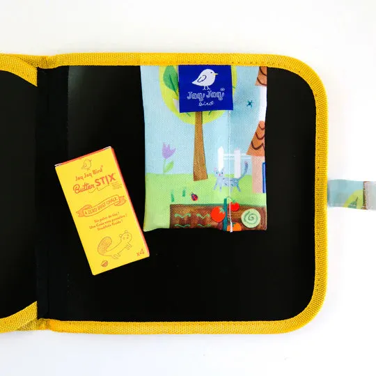Jaq Jaq Bird - Erasable Book - Backyard Bugs