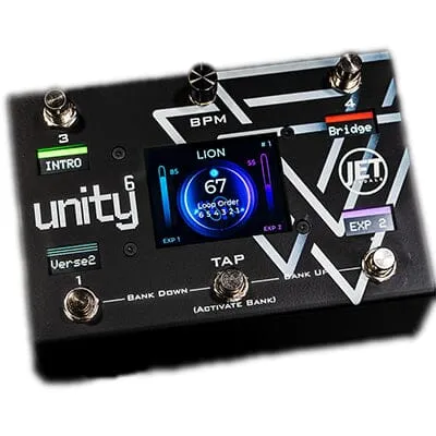 JET PEDALS Unity 6 - Black/White