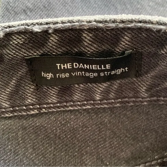 Joe's Jeans x WeWoreWhat The Danielle High Rise Vintage Straight Jeans in Grey