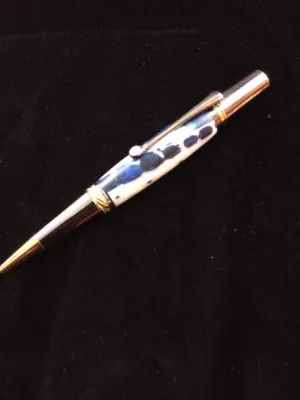 John Dowell Acrylic Alligator Jaw-Bone Twist Pen