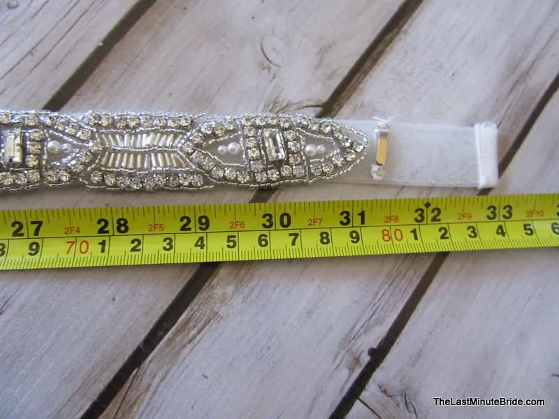Justin Alexander Bridal Belt Style A081