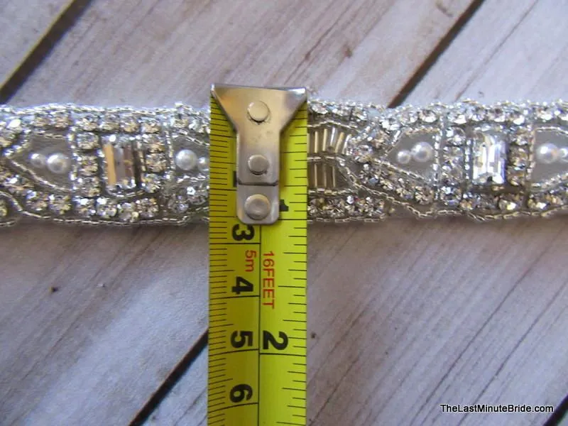 Justin Alexander Bridal Belt Style A081