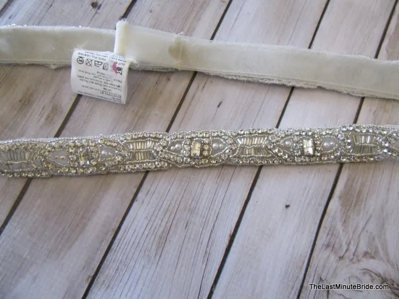 Justin Alexander Bridal Belt Style A081