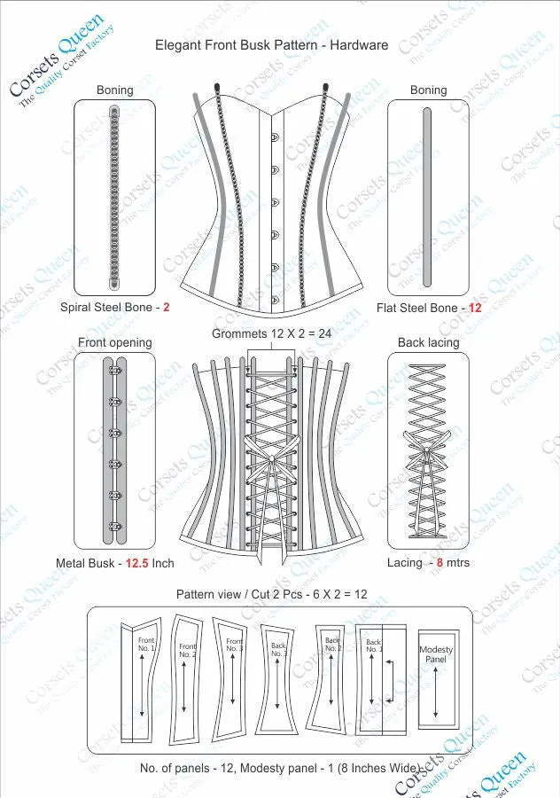 Kaia Overbust Corset