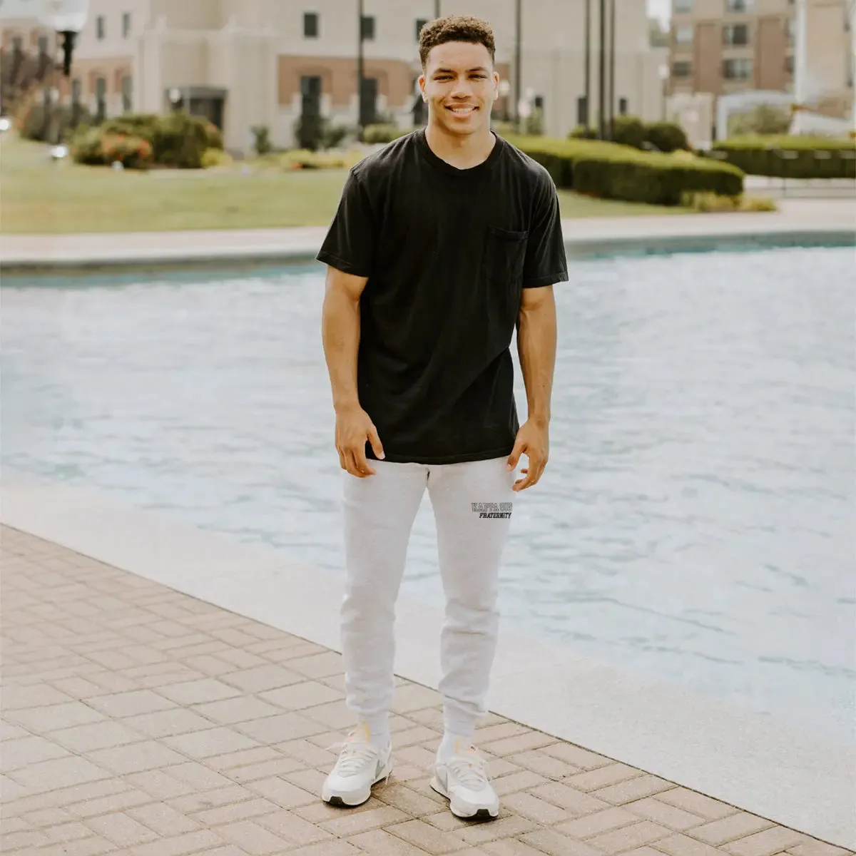 Kappa Sig Vintage Grey Classic Joggers