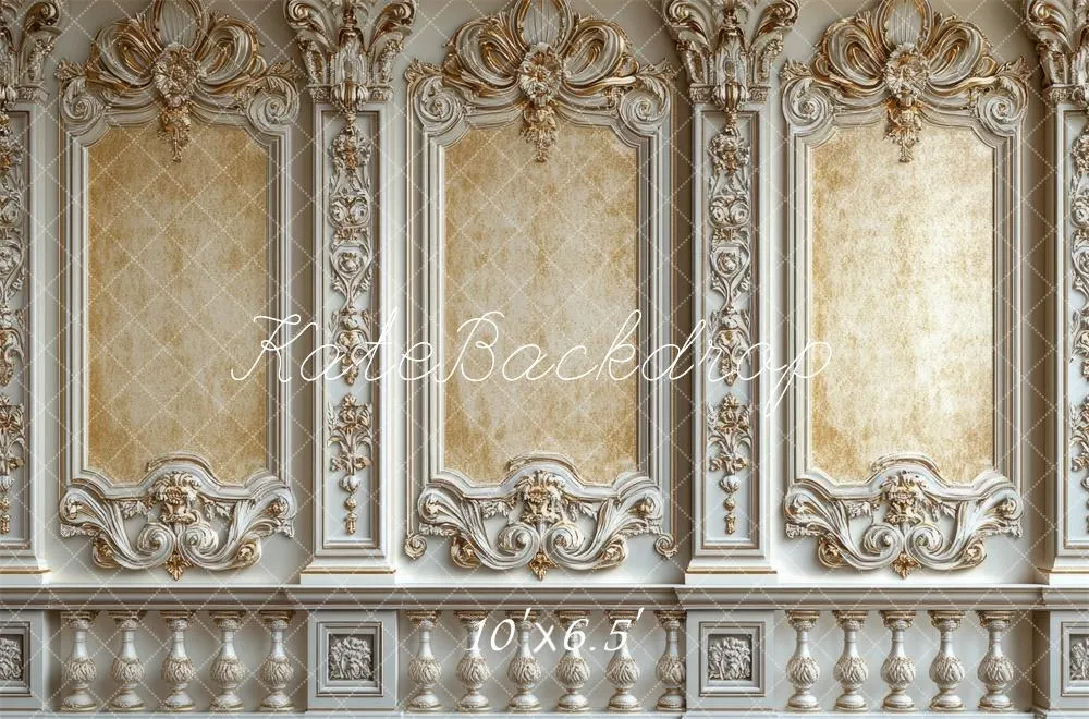Kate Baroque Elegant Vintage Wall Backdrop Designed by Mini MakeBelieve