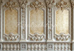 Kate Baroque Elegant Vintage Wall Backdrop Designed by Mini MakeBelieve