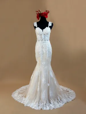 Lace Mermaid Wedding Dress (#Nicole)